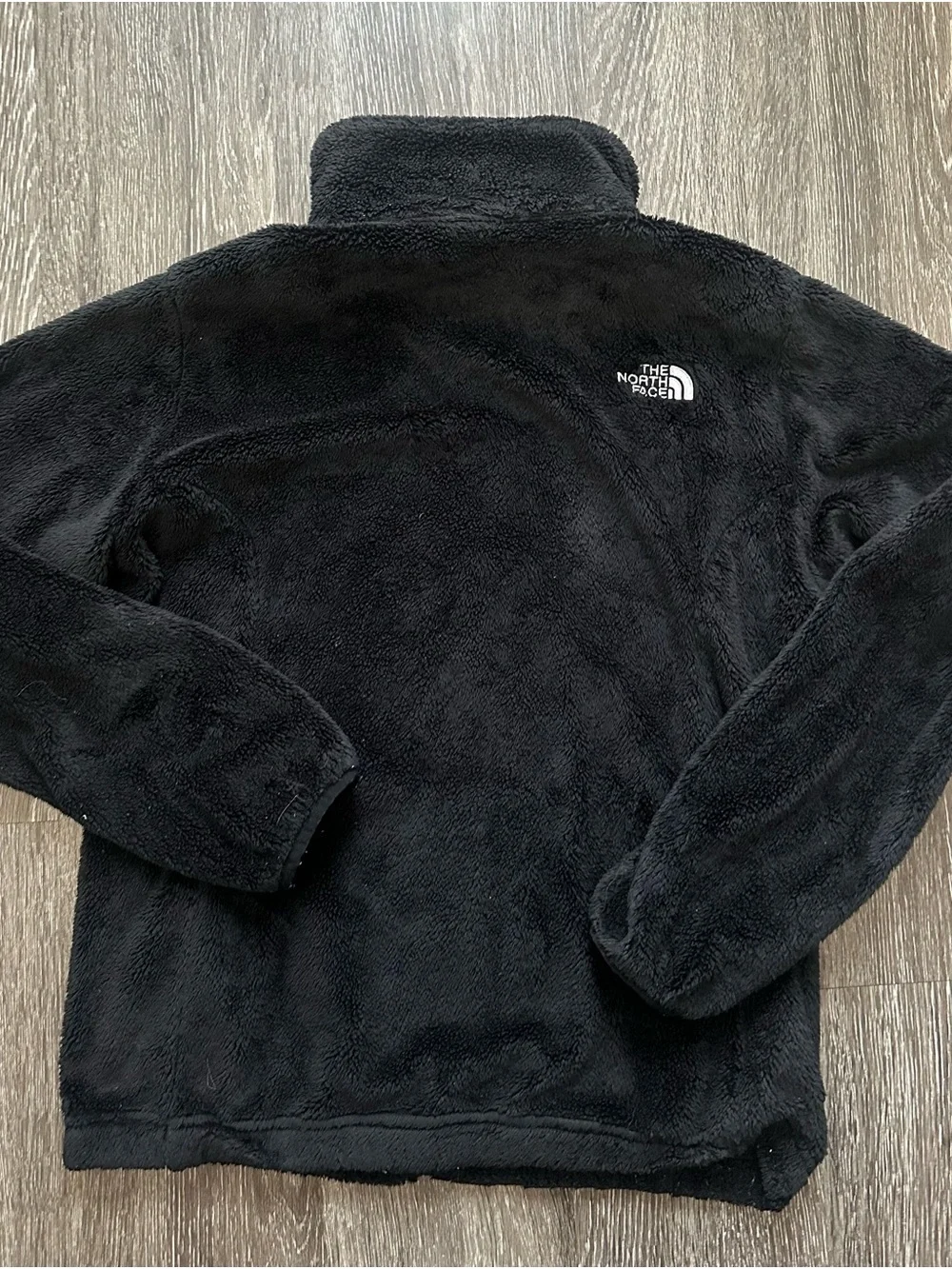 The North Face Girls XL/18 Fleece Jacket Black Full Zip